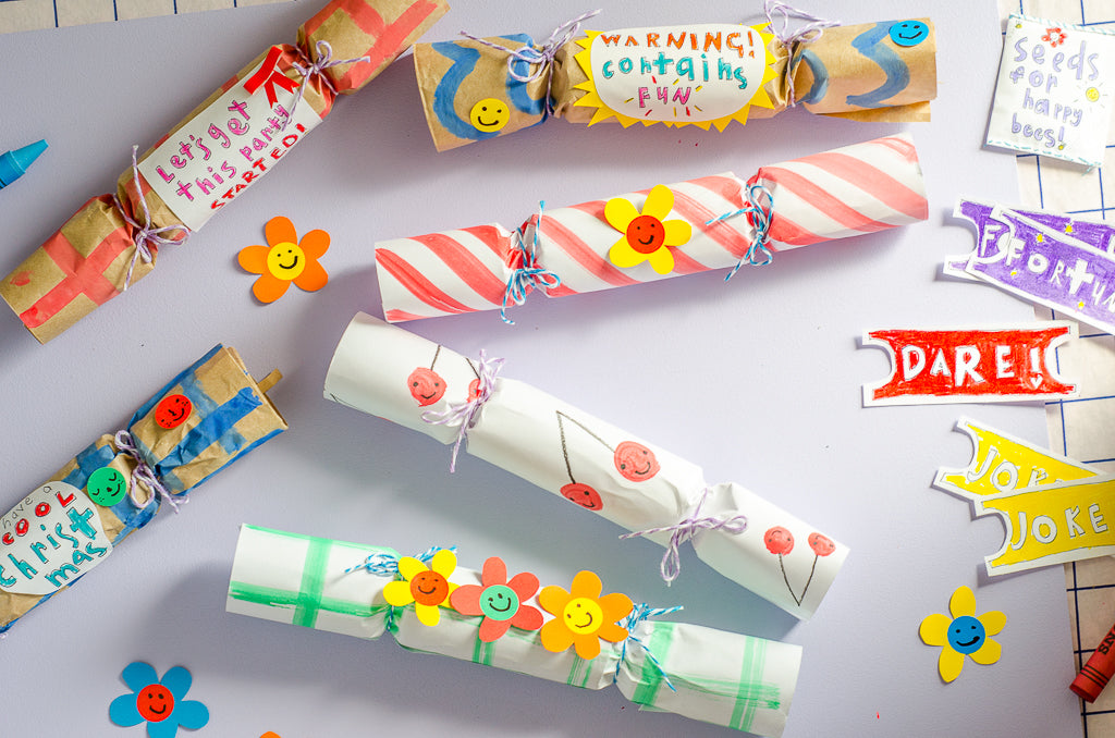 How to make your own holiday crackers.