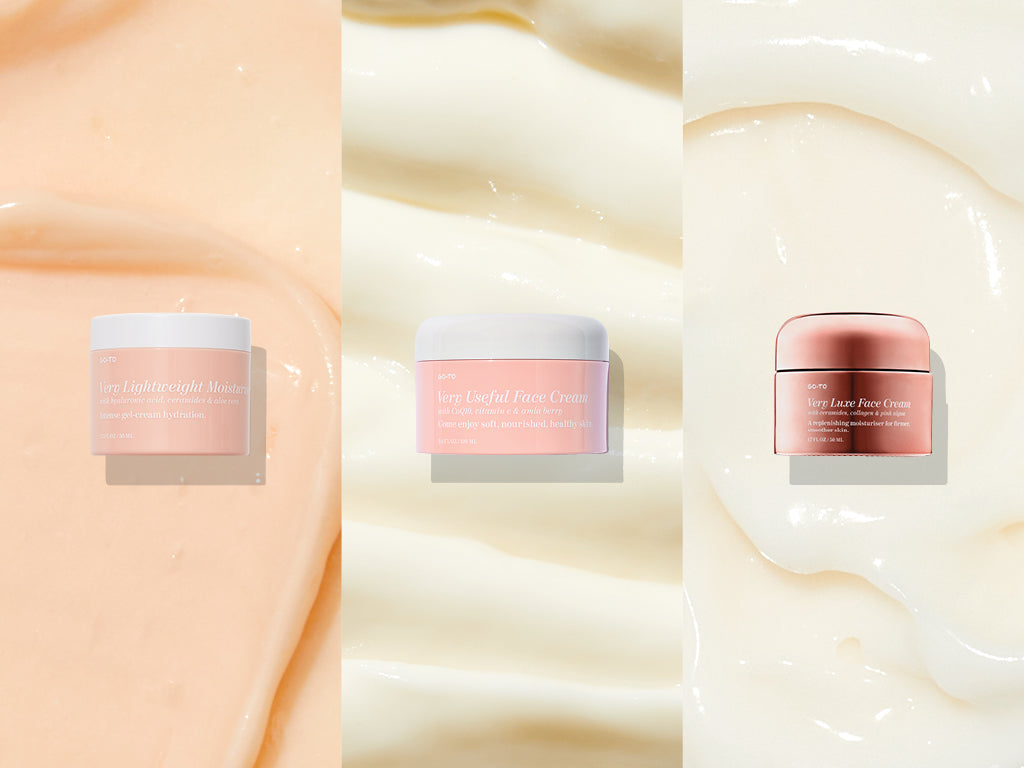 Help! What’s The Difference Between Go-To's 3 Moisturisers?