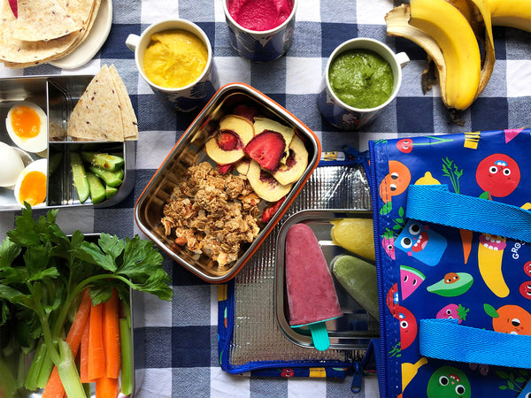 Five easy snacks that kids will want to eat.