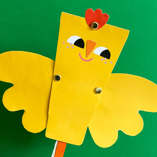 Turn Super Softy into a dancing Easter chick.