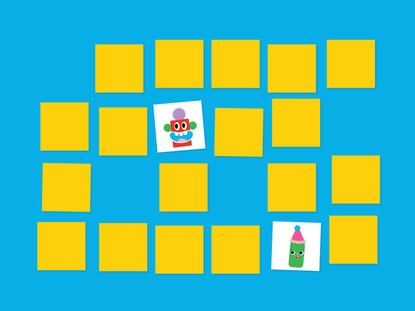 A printable memory game that'll test tiny noggins.