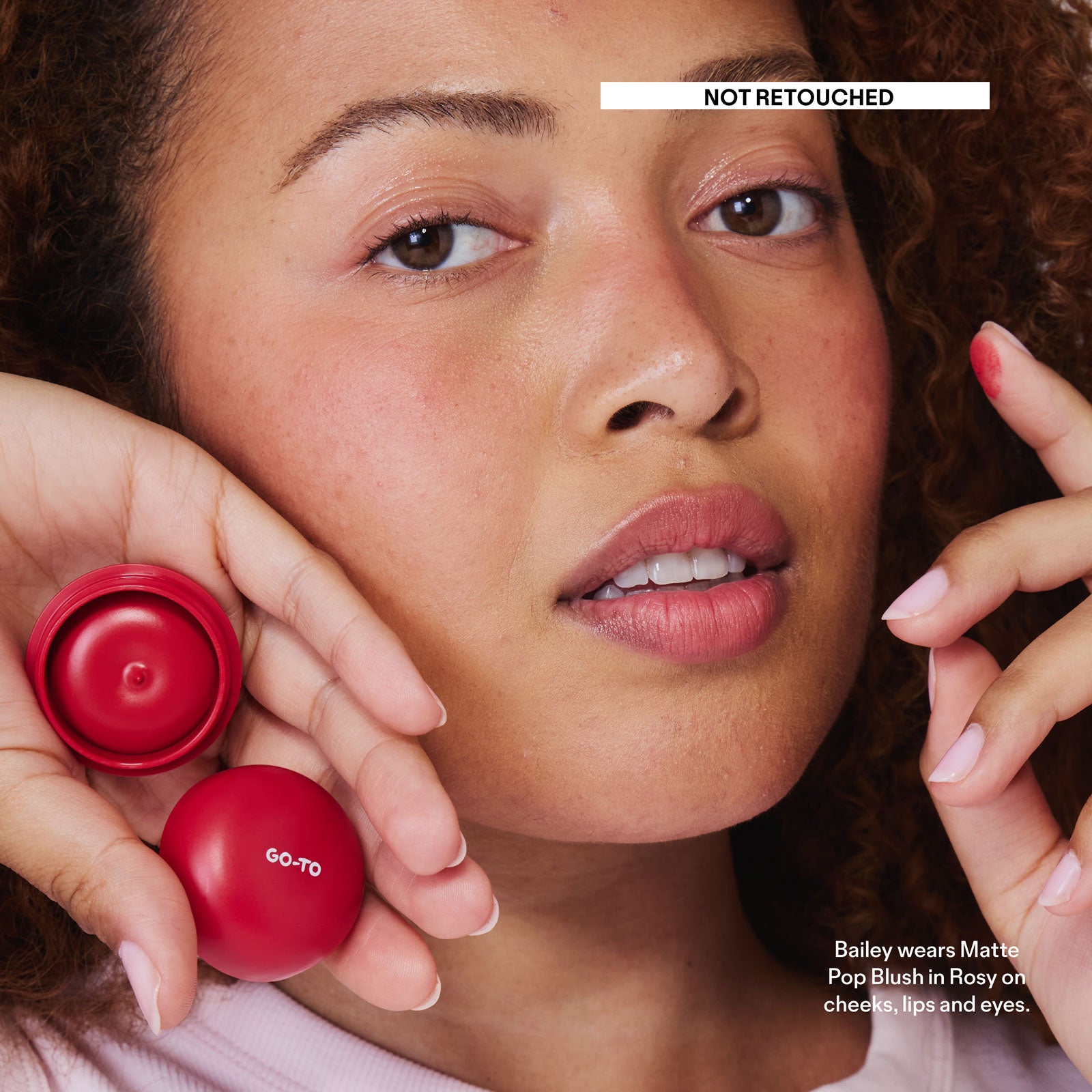 Matte Pop Blush Blush Go-To Skincare