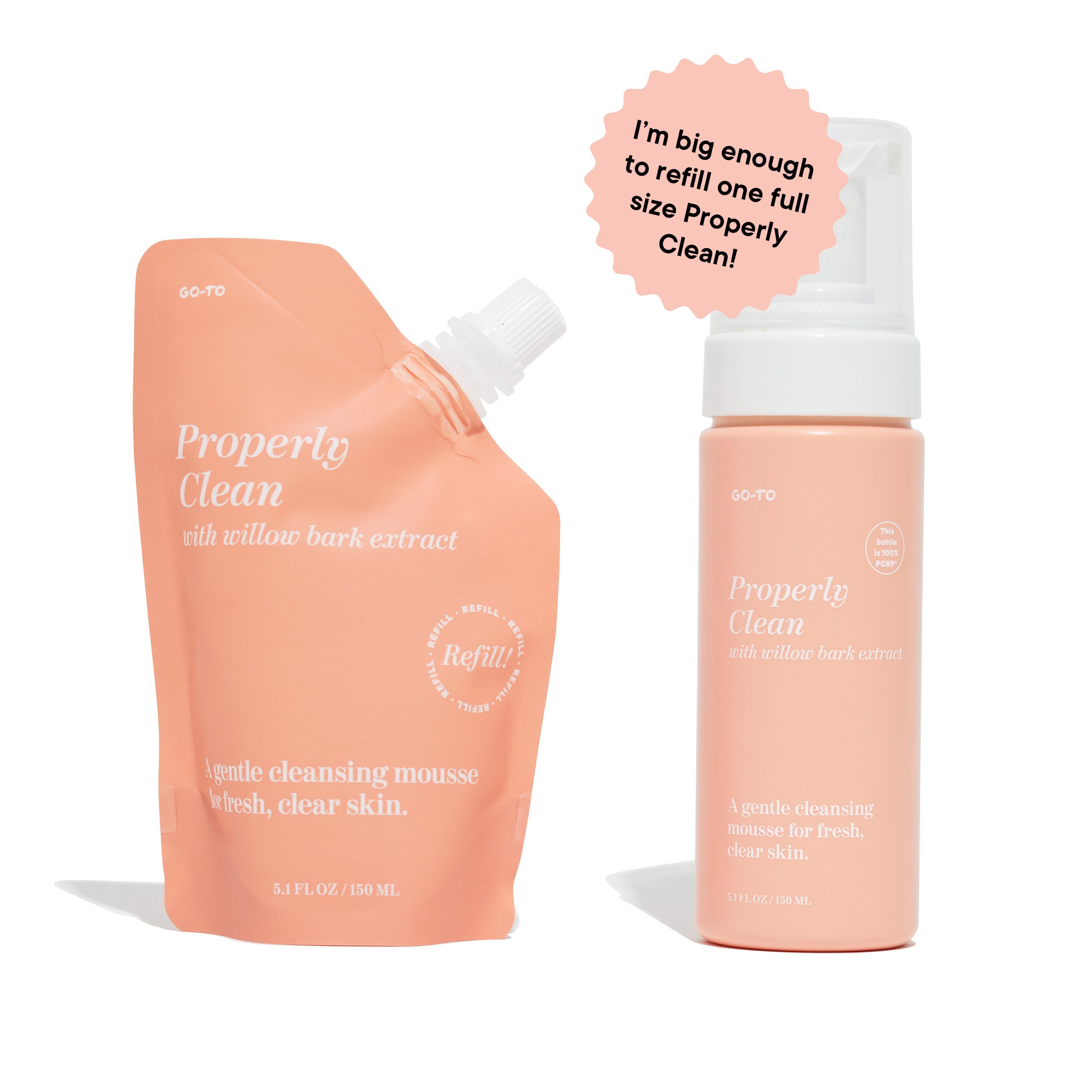 Properly Clean Refill Cleanser Go-To Skincare
