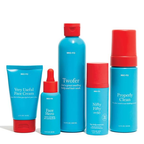 Bro-To Skin Care For Men | Natural Skin Care | Go-To Skin Care